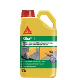 ADITIVO IMPERMEABILIZANTE SIKA 1 3,6LT