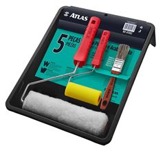 KIT PARA PINTURA E ACABAMENTO 5 PEÇAS ATLAS 
