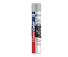 TINTA SPRAY ALTA TEMPERATURA ALUMINIO 250ML CHEMICOLOR 