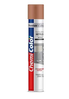 TINTA SPRAY METÁLICA COBRE 250ML CHEMICOLOR