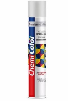 TINTA SPRAY USO GERAL BRANCO BRILHANTE 250ML CHEMICOLOR