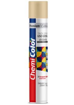 TINTA SPRAY USO GERAL BEGE 250ML CHEMICOLOR