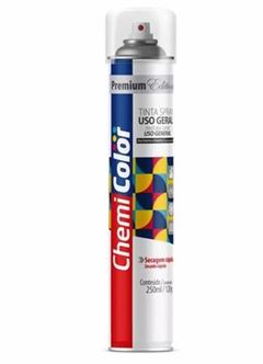 TINTA SPRAY USO GERAL VERNIZ FOSCO 250ML CHEMICOLOR