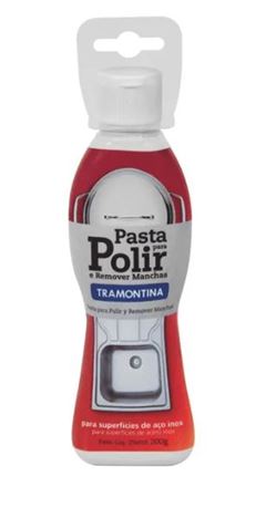 PASTA PARA POLIR AÇO INOX 200G TRAMONTINA