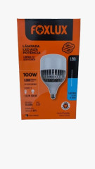 LÂMPADA BULBO LED 100W 6500K BRANCA E27 FOXLUX