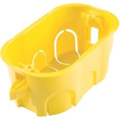 CAIXA DE LUZ DRYWALL 4X2 AMARELA TRAMONTINA