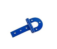 DOBRADIÇA PARA PORTEIRA CHAPA C.01 90MMX180MM AZUL DHON