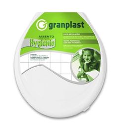 ASSENTO SANITÁRIO HYGIENIC BRANCO GRANPLAST