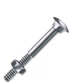 PARAFUSO FRANCÊS COM PORCA SEXTAVADA 5/16X2  C/100 JOMARCA