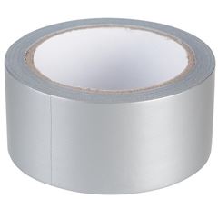 FITA ADESIVA 50MMX25M SILVER TAPER EUROCEL