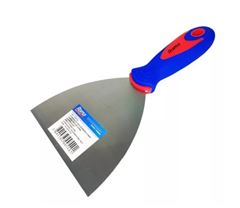 ESPATULA DE AÇO CROMADO 12,7CM CABO PLASTICO ROMA