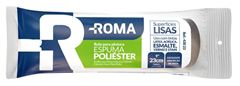 ROLO DE ESPUMA POLIESTER 23CM CINZA SEM CABO ROMA