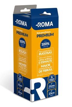 ROLO LA NATURAL PREMIUM 23CM SEM CABO ROMA