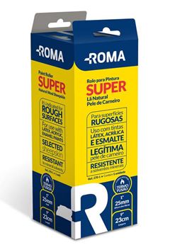 ROLO PELE CARNEIRO SUPER 23CM 270/1 ROMA