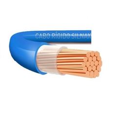 CABO RIGIDO 1KV 10.00MM AZUL HEPR SIL COM 100M