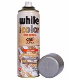 TINTA SPRAY METALICO PRATA 340ML ORBI