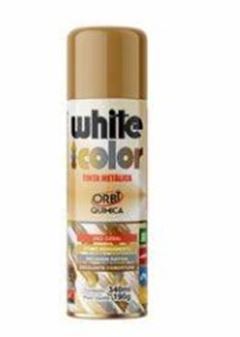 TINTA SPRAY METALICO OURO 340ML ORBI