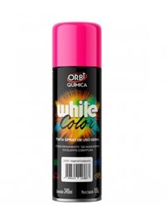 TINTA SPRAY LUMINOSO ROSA 340ML ORBI