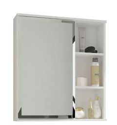 ESPELHO TREVISO BRANCO 56CM  MGM