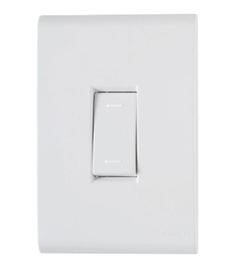 TRAMONTINA LIZ 1 INTERRUPTOR PARALELO 10A VERTICAL BRANCO