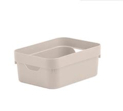 CAIXA ORGANIZADORA CUBE MINI BEGE O.U
