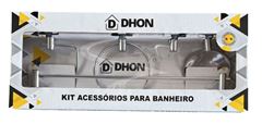 KIT PARA BANHEIRO SEM TAMPA 5 PCS DHON