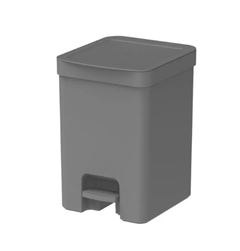 LIXEIRA TRIUM 12L COM PEDAL CHUMBO O.U