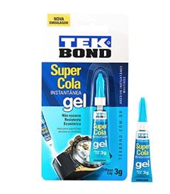 ADESIVO INSTANTÂNEO 3G SUPERCOLA GEL TEKBOND