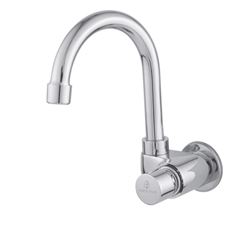TORNEIRA METAL LAVATORIO PAREDE BICA MOVEL AUTOMATICA 1270 FORTIC FORT