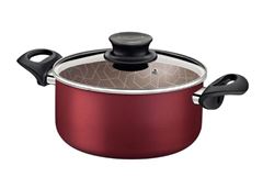 CAÇAROLA ALUMÍNIO ANTIADERENTE 18CM VERMELHO PARIS TRAMONTINA