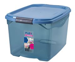 CAIXA ORGANIZADORA 29L PLASTICA AZUL SANREMO