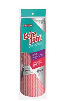 PANO MULTIUSO ROLO ESFREBOM VERMELHO BETTANIN