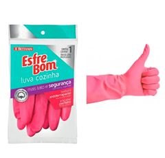 LUVA COZINHA ESFREBOM LATEX G  BETTANIN