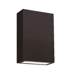 ARANDELA LED QUADRADA 4W 3000K APUS PRETO ASTRA