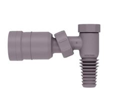 ADAPTADOR PARA MAQUINA LAVAR ROUPA 45° AMANCO