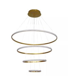 PENDENTE LED 96W 3000K ANKAA DOURADO ASTRALED