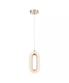 PENDENTE LED 8W 3000K CETUS DOURADO ASTRALED