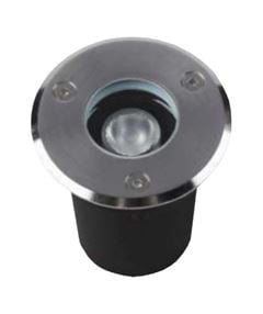 EMBUTIDO SOLO LED 1W 3000K LARAWAG PRATA ASTRALED