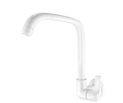 TORNEIRA COZINHA PAREDE FITT BICA MOVEL BRANCO 1168  F61 LORENZETTI