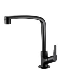 TORNEIRA COZINHA MESA FLATT PRETO FOSCO 1167  F71 LORENZETTI