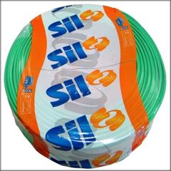 CABO FLEXIVEL 06.00MM VERDE SIL COM 100M