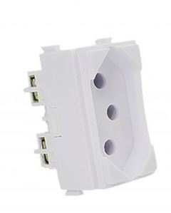 MODULO TOMADA 10A 250V BRANCO I9 ILUMI