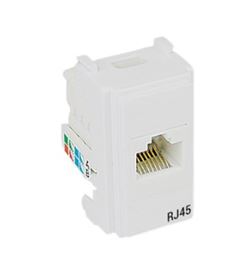 MODULO TOMADA REDE RJ45 CAT5E BRANCO I9 ILUMI