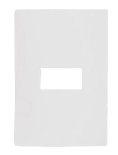 PLACA 4X2 1 MODULO C/SUPORTE BRANCA I9 ILUMI