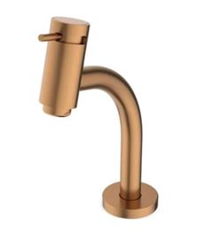 TORNEIRA LAVATORIO MESA BICA BAIXA ROSE GOLD MATTE