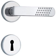 FECHADURA STAM ROSETA INOX 813/21 INTERNA