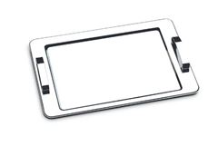 BANDEJA COM ALÇA INOX 40X28CM ATINA BRINOX