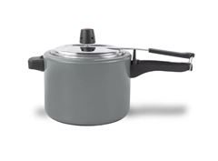 PANELA DE PRESSAO 4,5L CINZA CERAMIC LIFE VAPT BRINOX