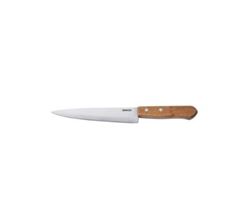 FACA PARA COZINHA INOX 8' PART MARROM BRINOX