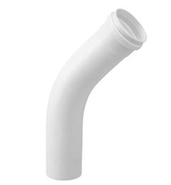 CURVA 45 ESGOTO LONGA 100MM FORTLEV